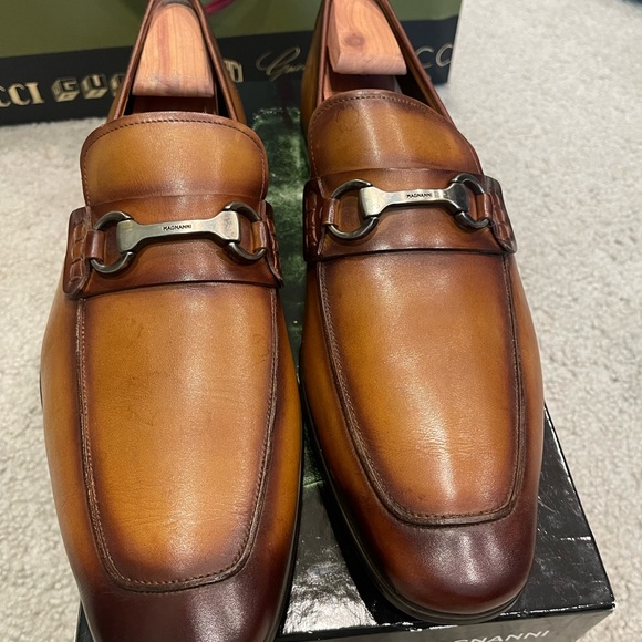 Magnanni - Men’s RafaII Dreas Shoes - Cognac Brown - Sz 13 - Picture 2 of 7